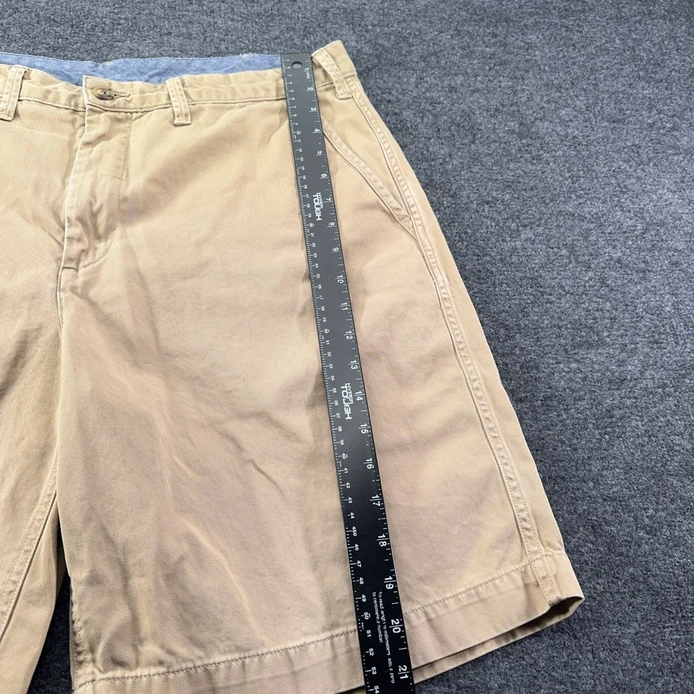 Polo Ralph Lauren Relaxed Fit Khaki Chino Shorts Mens 36 Tan Cotton Twill